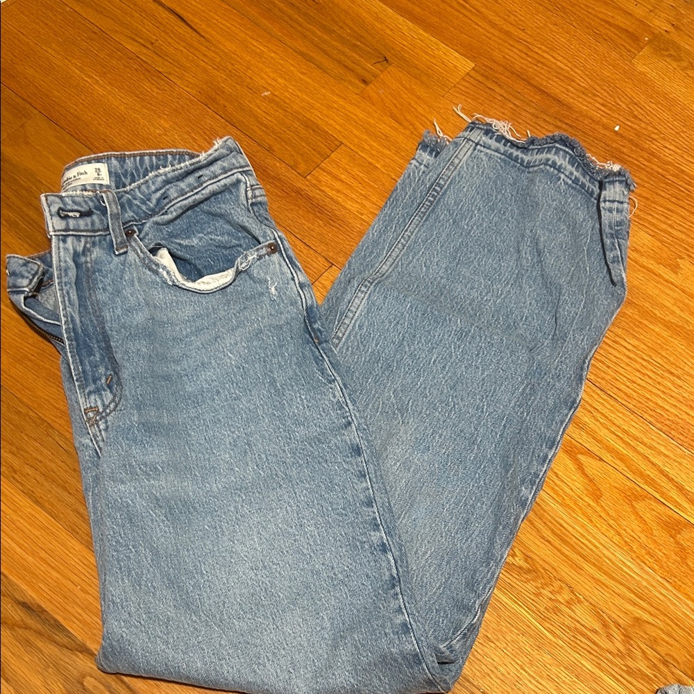 Abercrombie & Fitch Light Blue Denim Jeans